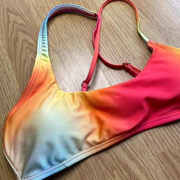 Salt + Cove Rainbow Bikini Top - Picture 2 of 6
